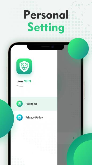Lion VPN App screenshot #3
