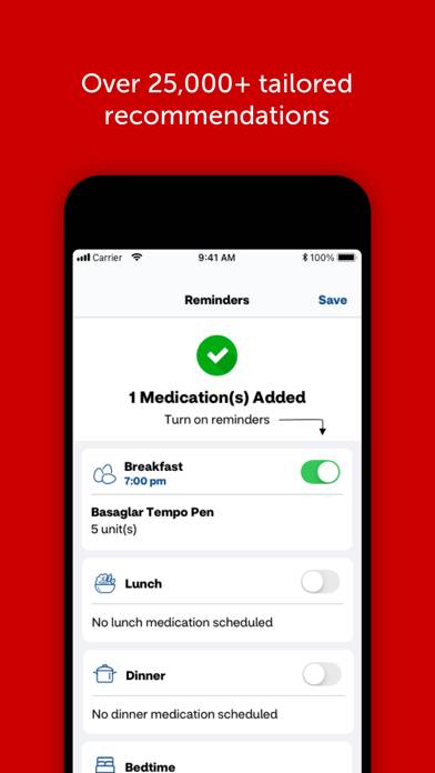 Health Optimizer by CVS Health App screenshot