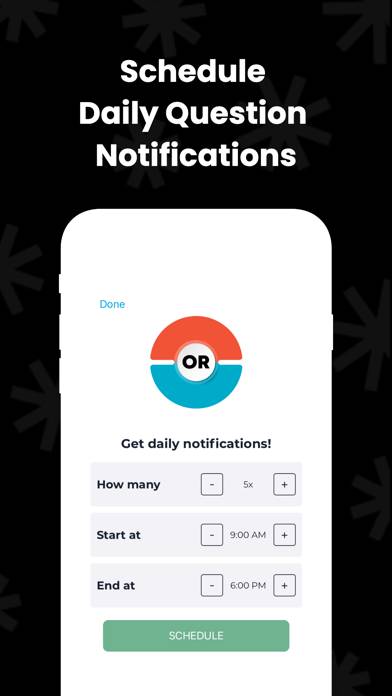 Would You Rather Questions App game screenshot