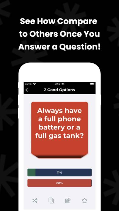 Would You Rather Questions App game screenshot