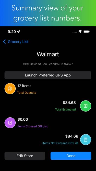 Jot Shopping List App screenshot #1