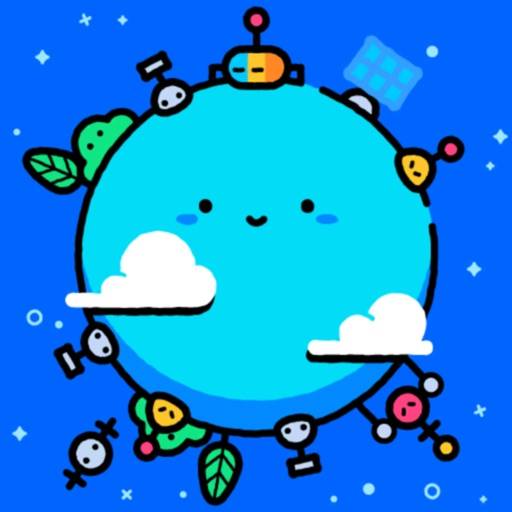 Idle Pocket Planet Icon