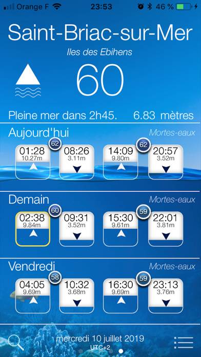 IMarées 2022 App screenshot #1