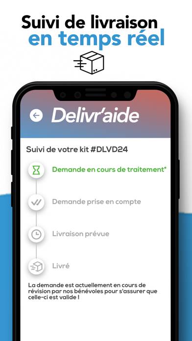 Delivraide App screenshot #5