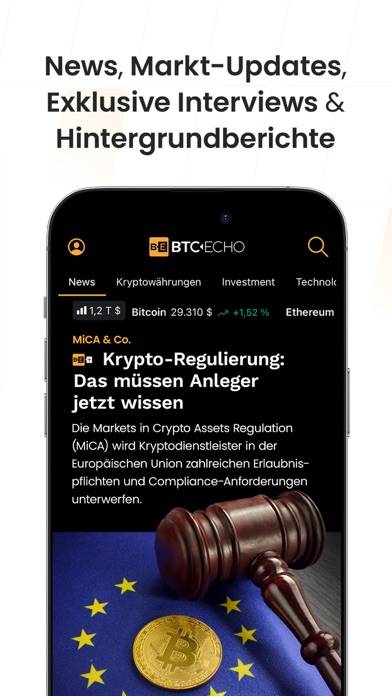 BTC-ECHO Bitcoin & Krypto News App-Screenshot #4