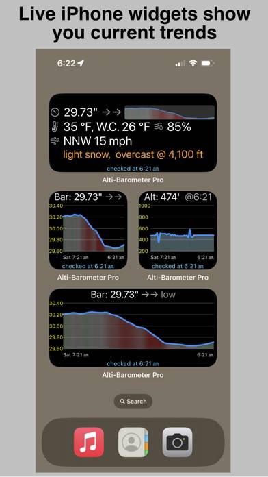 Alti-Barometer Pro Скриншот приложения #4