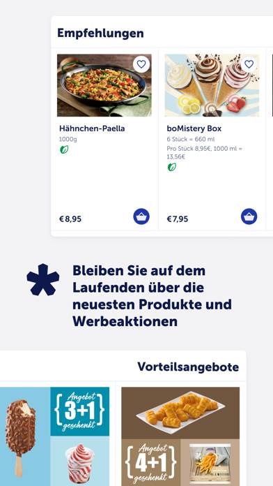 Bofrost* App-Screenshot