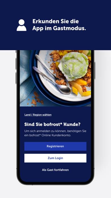Bofrost* App-Screenshot