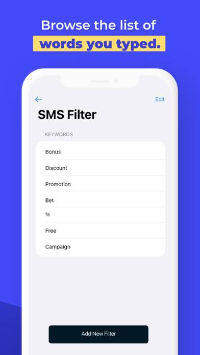 SMS Spam Filter Uygulama ekran görüntüsü #4