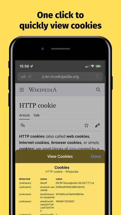 View Cookies App screenshot #2