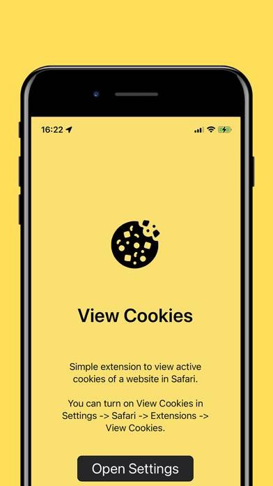 View Cookies Schermata dell'app #3