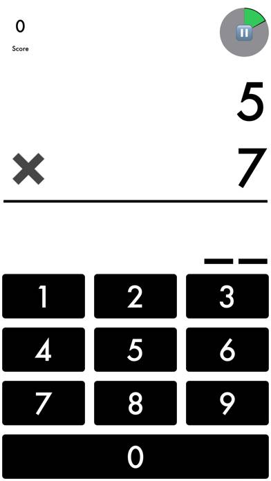 Flash Multiply Game screenshot
