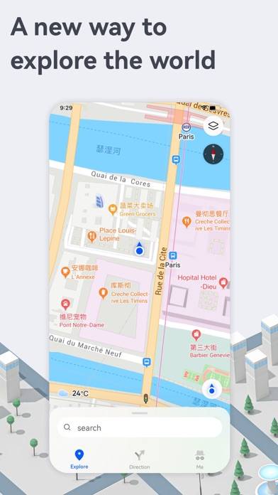 Petal Maps – GPS & Navigation Captura de pantalla de la aplicación #1