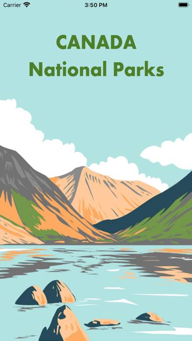 National Parks in Canada Capture d'écran de l'application #1