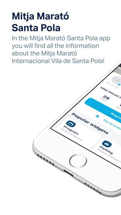 Mitja Marató Santa Pola App screenshot #1