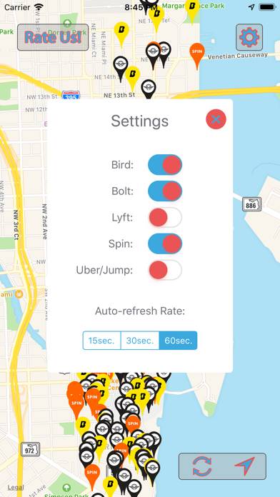 Scooters Near Me: Premium App screenshot