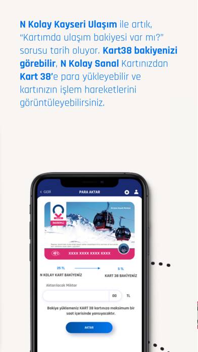 N Kolay Kayseri Ulaşım App screenshot #4