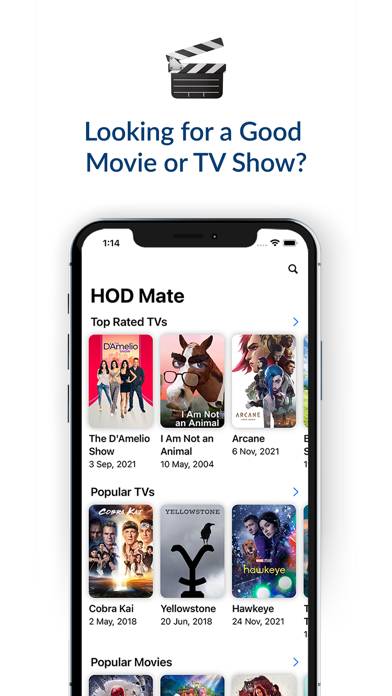 HDO-Player: Box Movies & TV Capture d'écran de l'application #1