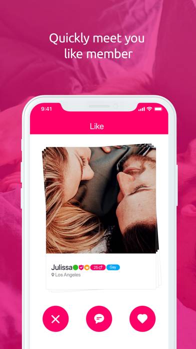 Threesome Hookup Adult Dating App screenshot #2