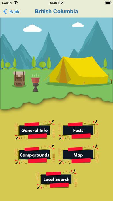 Canada RV Parks & Campgrounds App-Screenshot #3