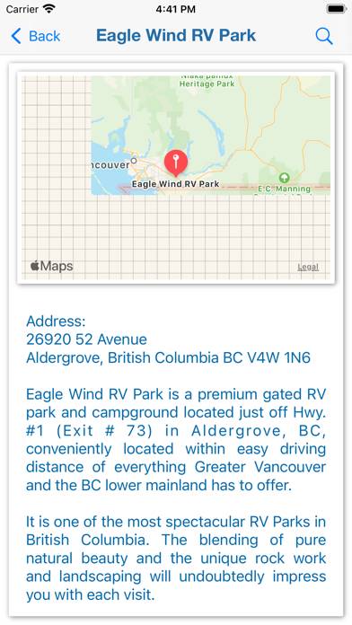 Canada RV Parks & Campgrounds App-Screenshot #5