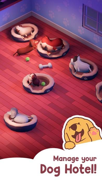 Dog Hotel Tycoon: Pet Game Schermata dell'app #2