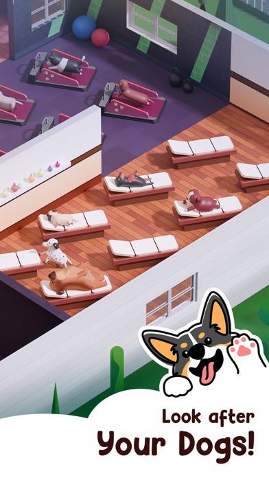 Dog Hotel Tycoon: Pet Game Captura de pantalla de la aplicación #3