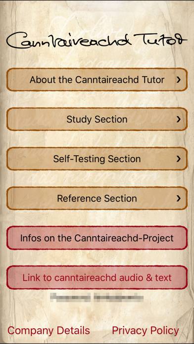 Canntaireachd Tutor App screenshot #1