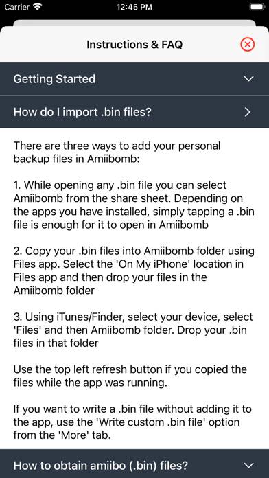 Amiibomb App screenshot #4