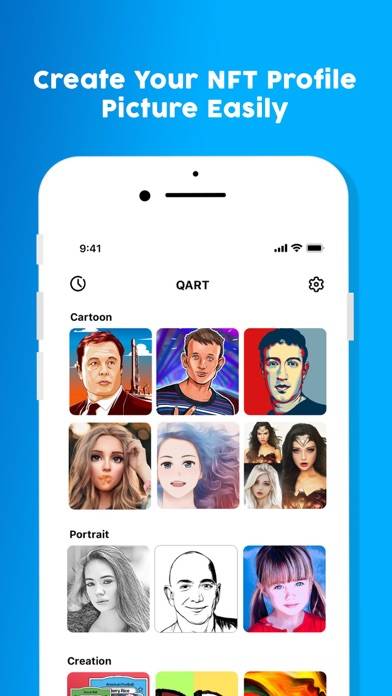 NFT Creator Crypto Art Profile App screenshot #1