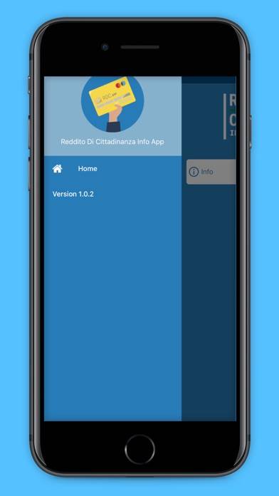Reddito di Cittadinanza Info Schermata dell'app