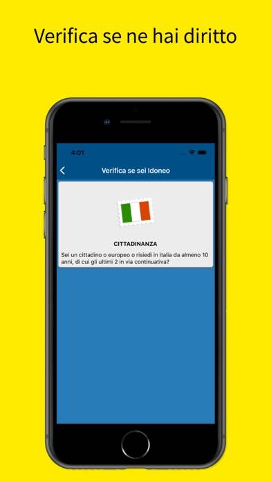 Reddito di Cittadinanza Info Schermata dell'app #5