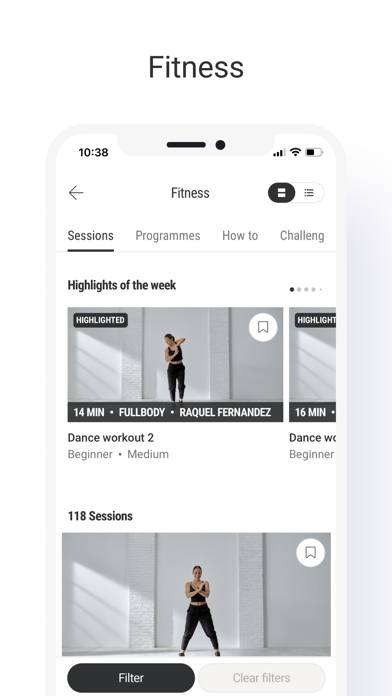 OYSHO TRAINING: Workout App screenshot #3