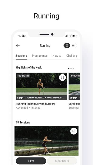 OYSHO TRAINING: Workout App screenshot #4