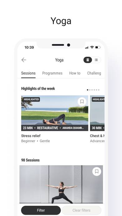 OYSHO TRAINING: Workout Captura de pantalla de la aplicación #5