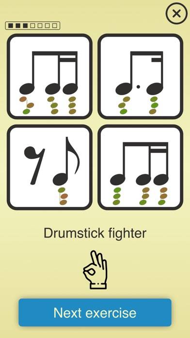 Rhythm Pro: tempo trainer. App screenshot #2
