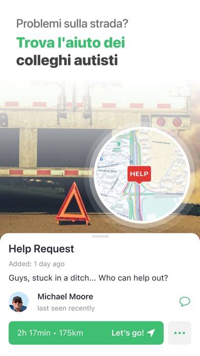 Roolz Walkie Talkie & GPS Mapa Captura de pantalla de la aplicación