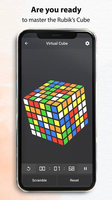Rubiks Cube Solver & Timer App screenshot #5