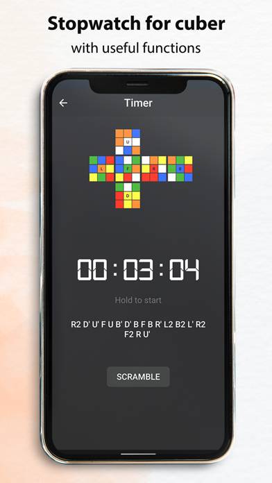 Rubiks Cube Solver & Timer Captura de pantalla de la aplicación #6