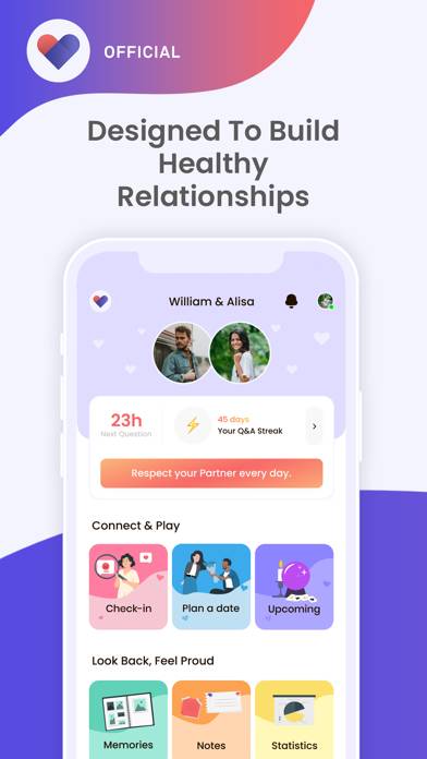 Official: The Relationship App App screenshot #1