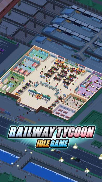 Railway Tycoon - Idle Game captura de pantalla