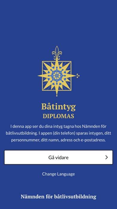 NFB Båtintyg App screenshot #1