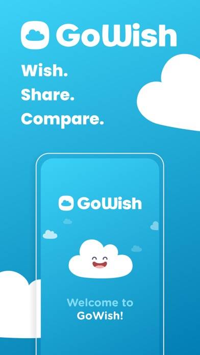 GoWish App-Screenshot #1