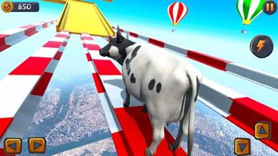 Epic Cow Mega Ramp Run game screenshot