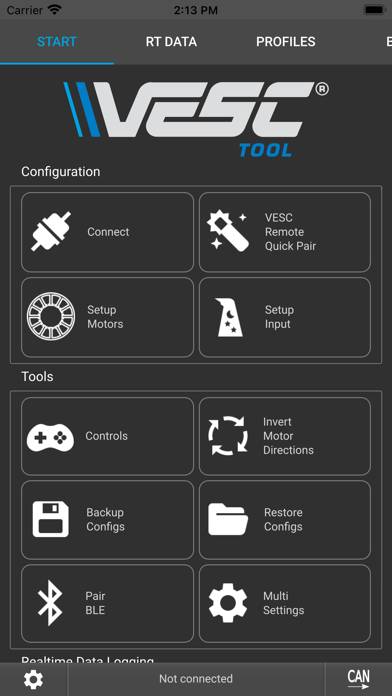 VESC Tool App-Screenshot #2