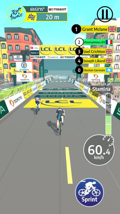 Tour de France Cycling Legends App screenshot #2
