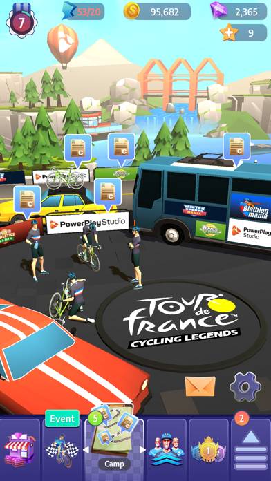 Tour de France Cycling Legends App screenshot #3