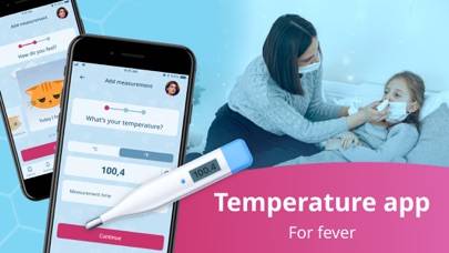 Thermometer ° Temperature app Schermata dell'app #1