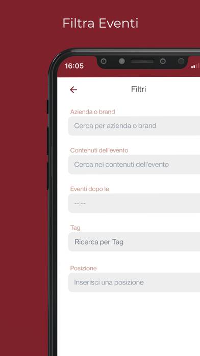 Milano Beauty Week Schermata dell'app