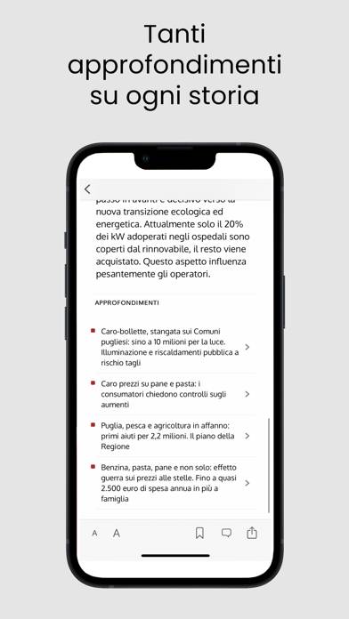 Quotidiano di Puglia Mobile App screenshot #4